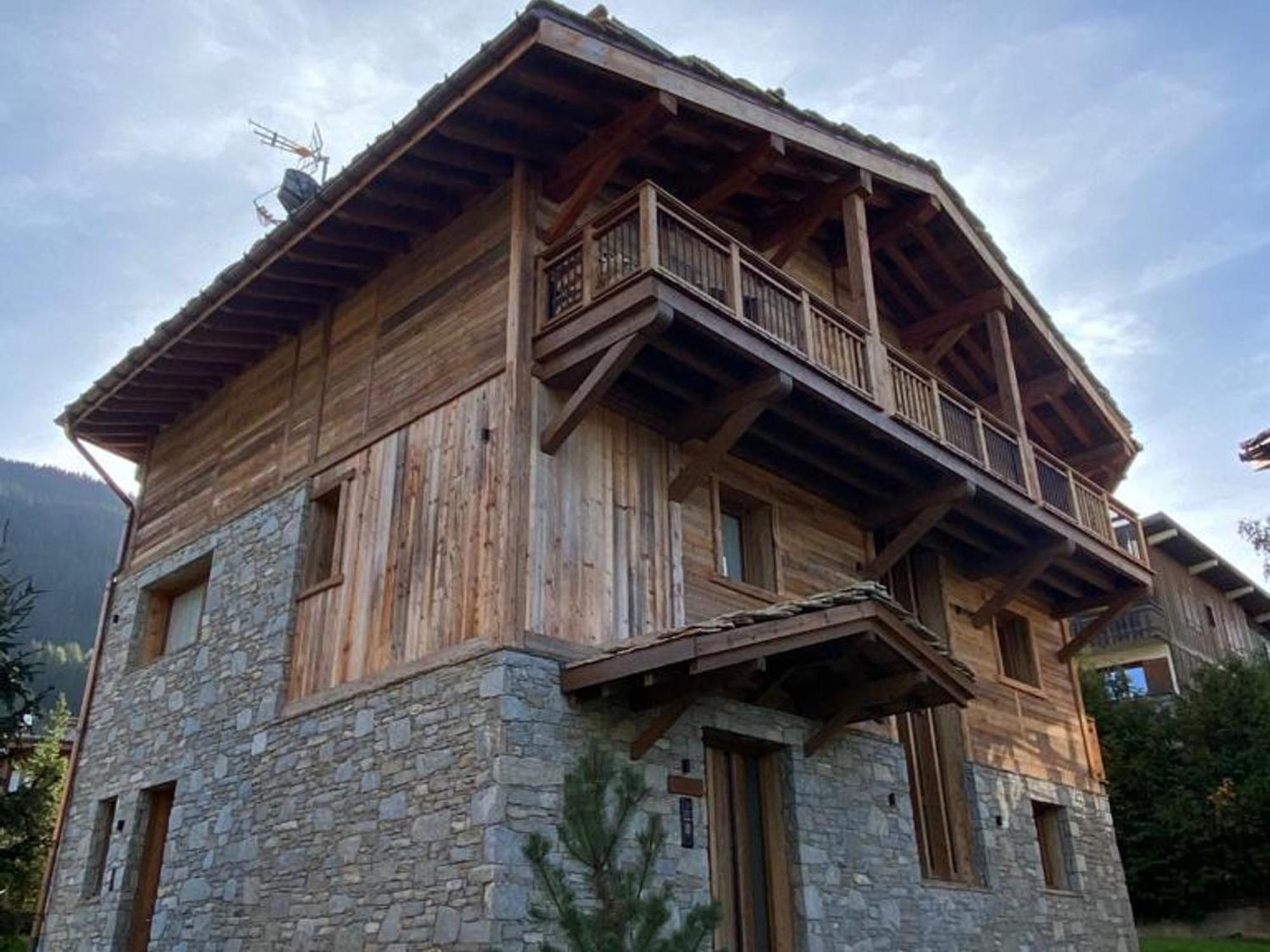 Chalet De Luxe Avec Piscine Et Sauna, Proche Des Pistes A Courchevel - Fr-1-568-33 Villa Ngoại thất bức ảnh