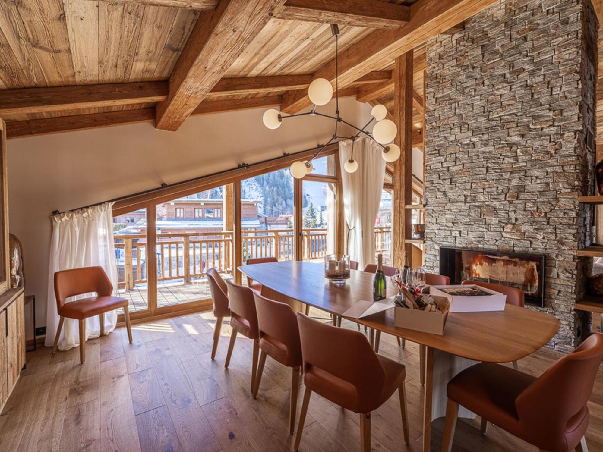 Chalet De Luxe Avec Piscine Et Sauna, Proche Des Pistes A Courchevel - Fr-1-568-33 Villa Ngoại thất bức ảnh